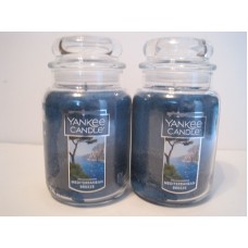 Yankee Candle, (2) 22 oz. Jars "Mediterranean Breeze"    253478743400